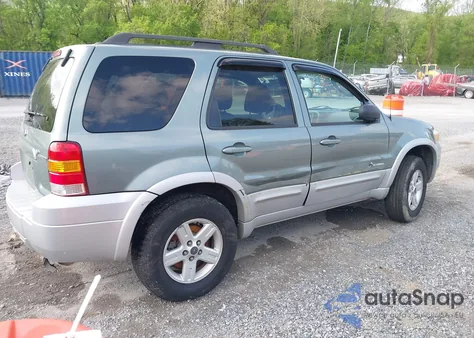2007 Ford Escape Hybrid from USA, damaged, VIN 1FMCU59HX7KB25010